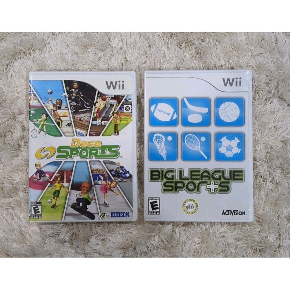 Big League Sports + Deca Sports Nintendo Wii